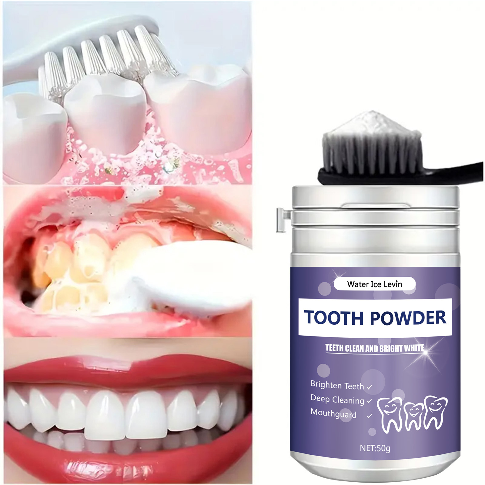 Teeth Whitening Powder - polvere per denti di perle alito