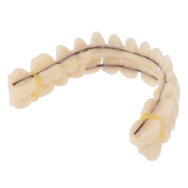 Teeth Whitening Mask - Denti in resina protesi superiore inferiore