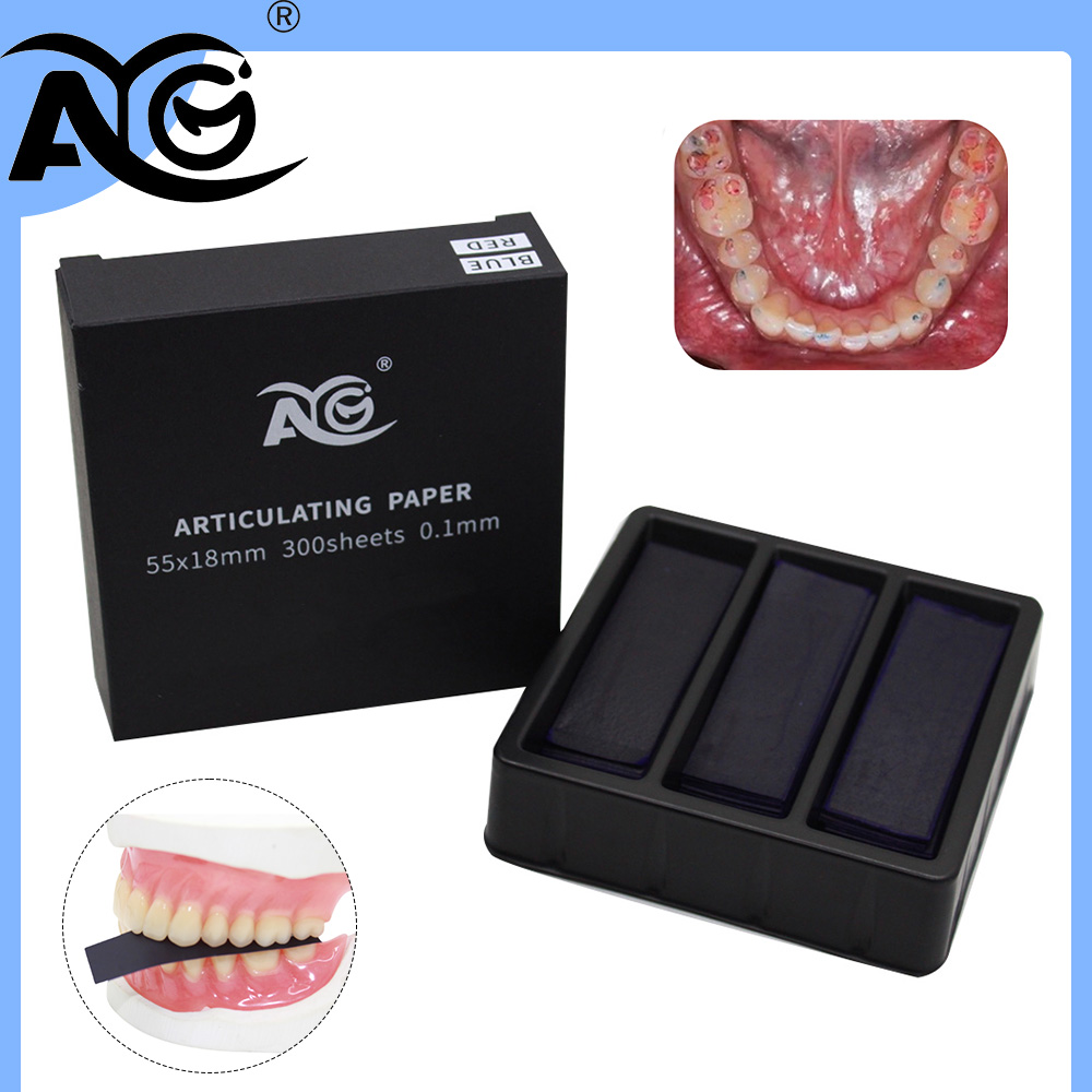 Teeth Whitening Strips - Strisce di carta articolatoria dentale AG