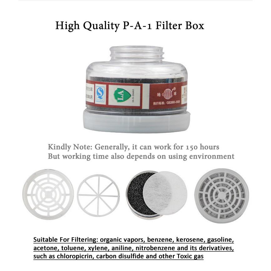 Teeth Whitening Mask - 1 pz RD40 40mm Maschera antigas