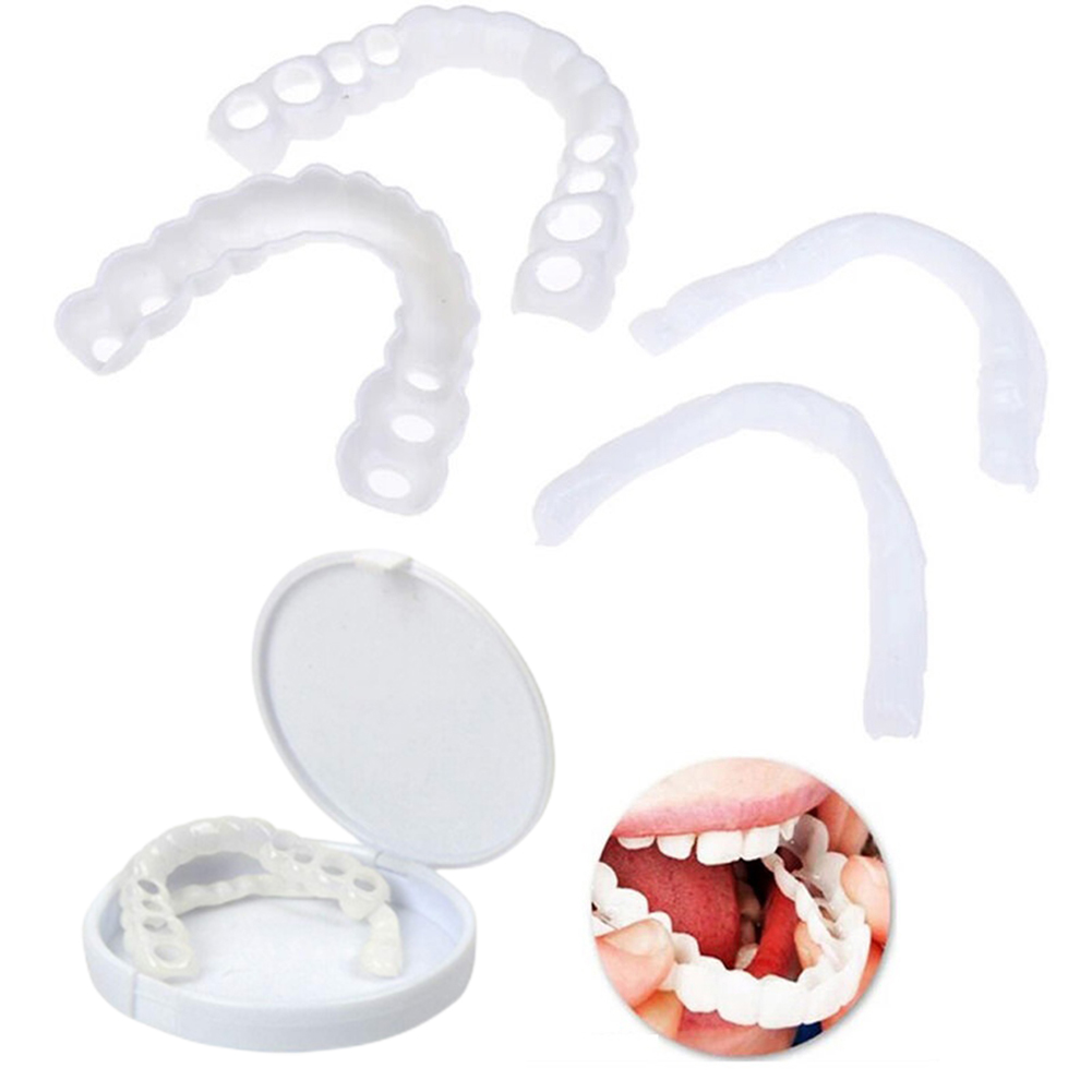 Teeth Whitening Mask - 4-6 paia di protesi per mascelle