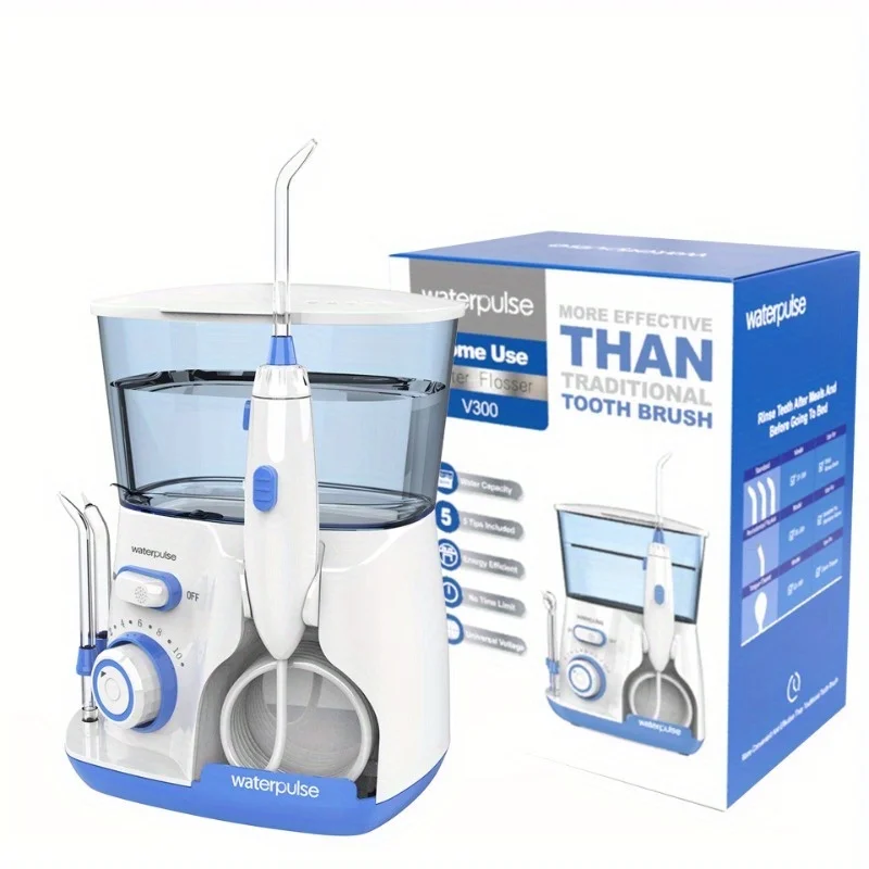 Water Flosser Cordless - Idropulsore Elettrico Waterpulse V300 ad Alta