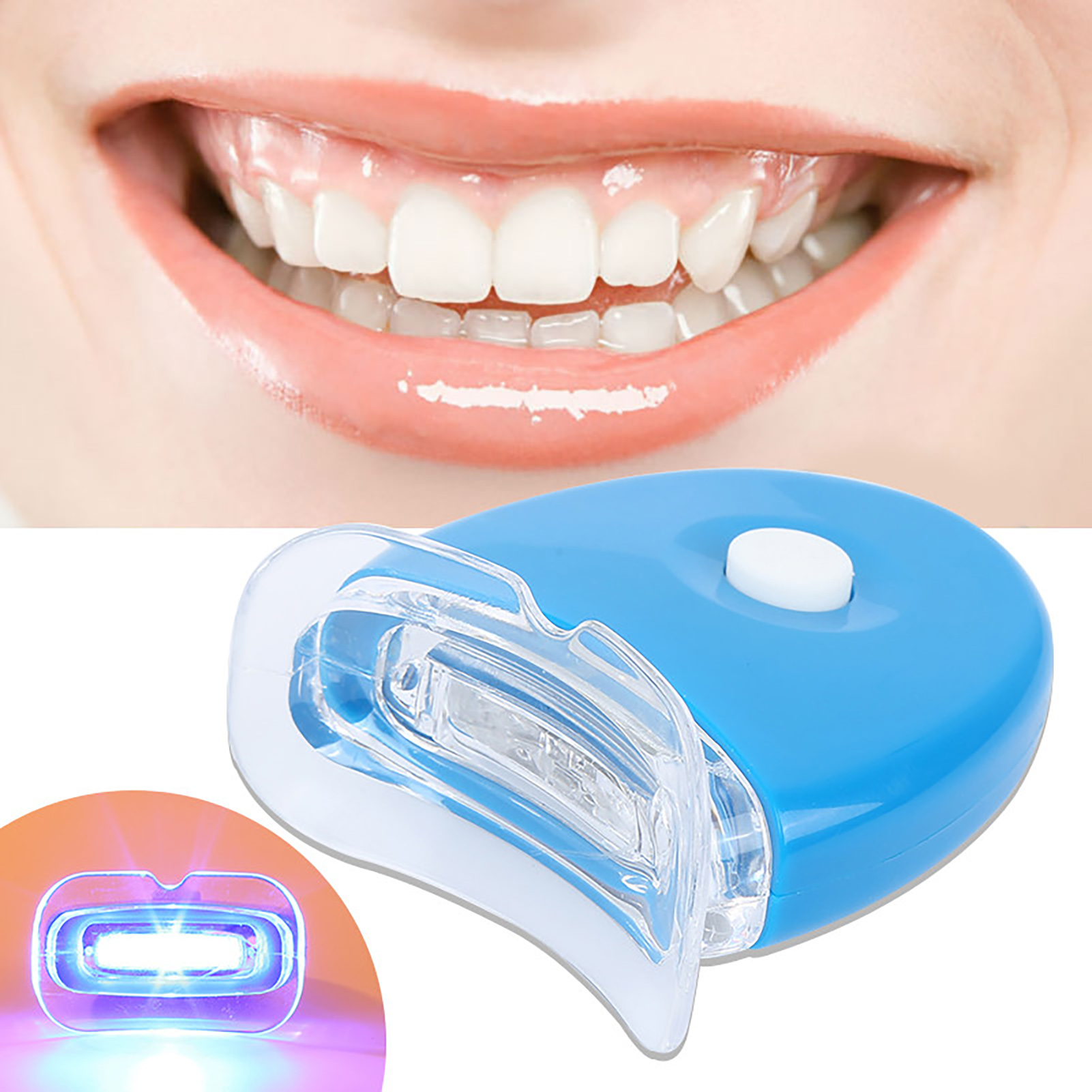 Teeth Whitening Led Kit - Acceleratore per sbiancamento dei denti Luce