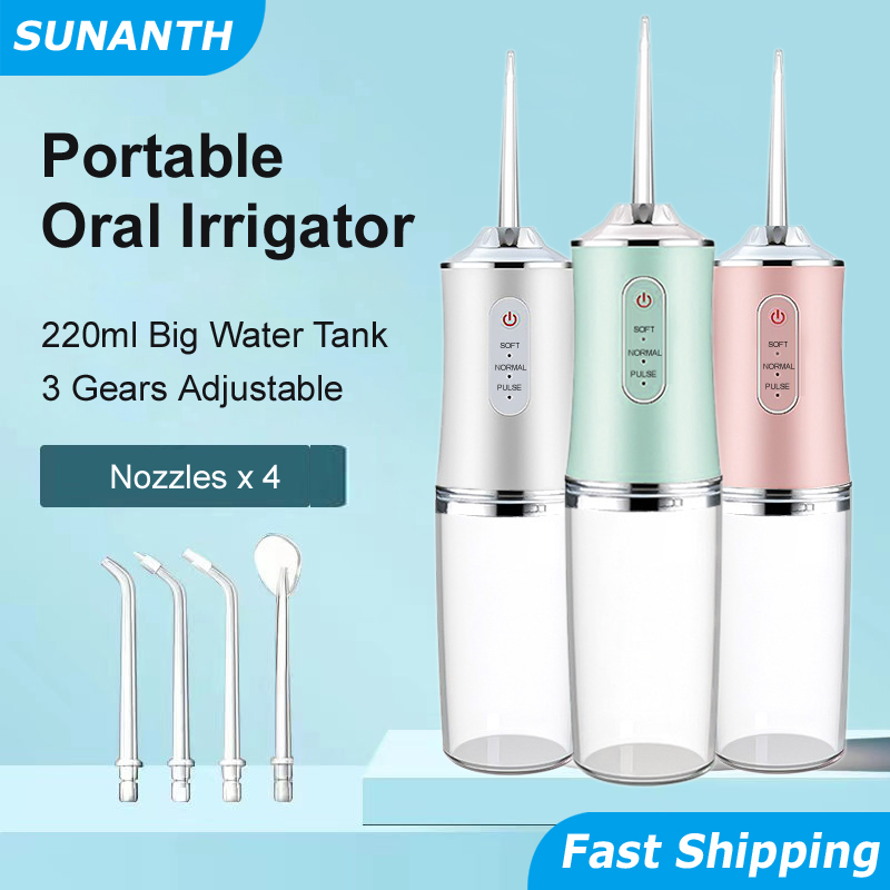 Water Flosser Cordless - Irrigatore orale elettrico intelligente portatile 4