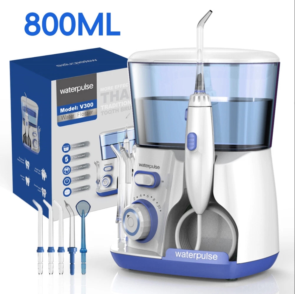 Water Flosser Cordless - Waterpulse V300 800ml Elettrico Acqua Flosser