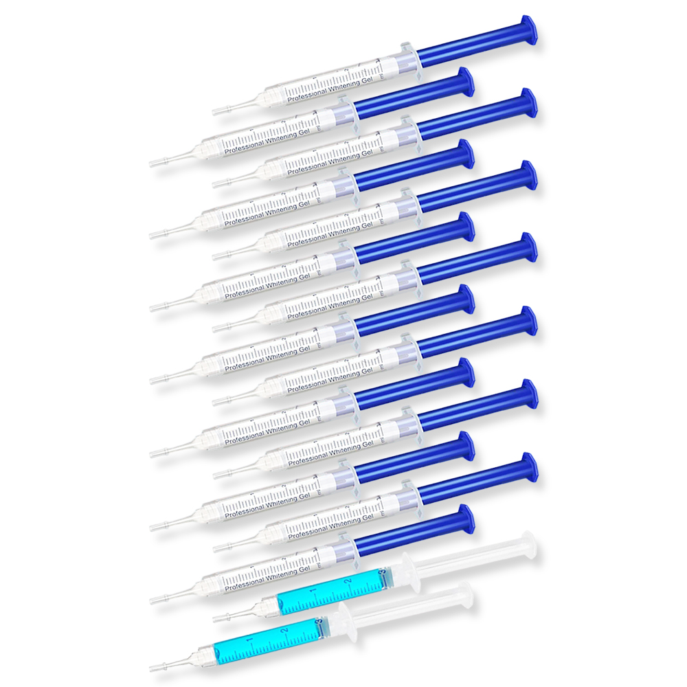 Teeth Whitening Led Kit - Gel sbiancante per denti al gusto
