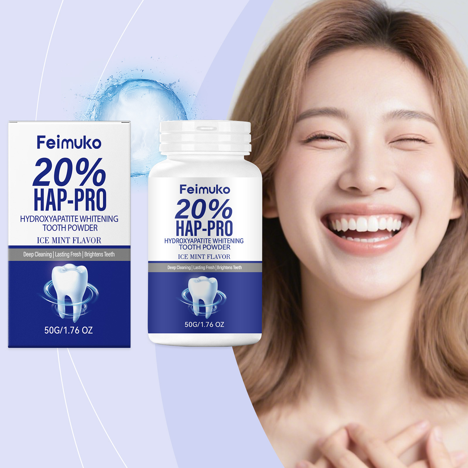 Polvere Dentifricia con 20% di - Teeth Whitening Powder recensione e prezzo