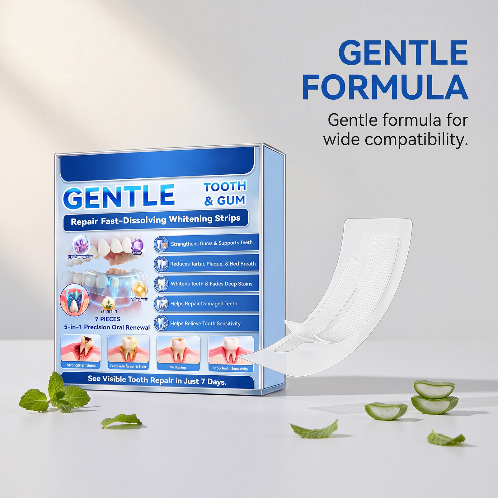 Strisce sbiancanti per denti,  - Teeth Whitening Strips recensione e prezzo