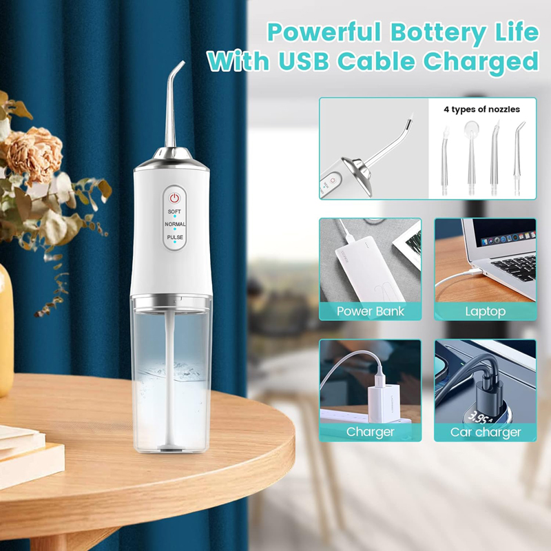 Irrigatore Orale, Idropulsore  - Water Flosser Cordless recensione e prezzo
