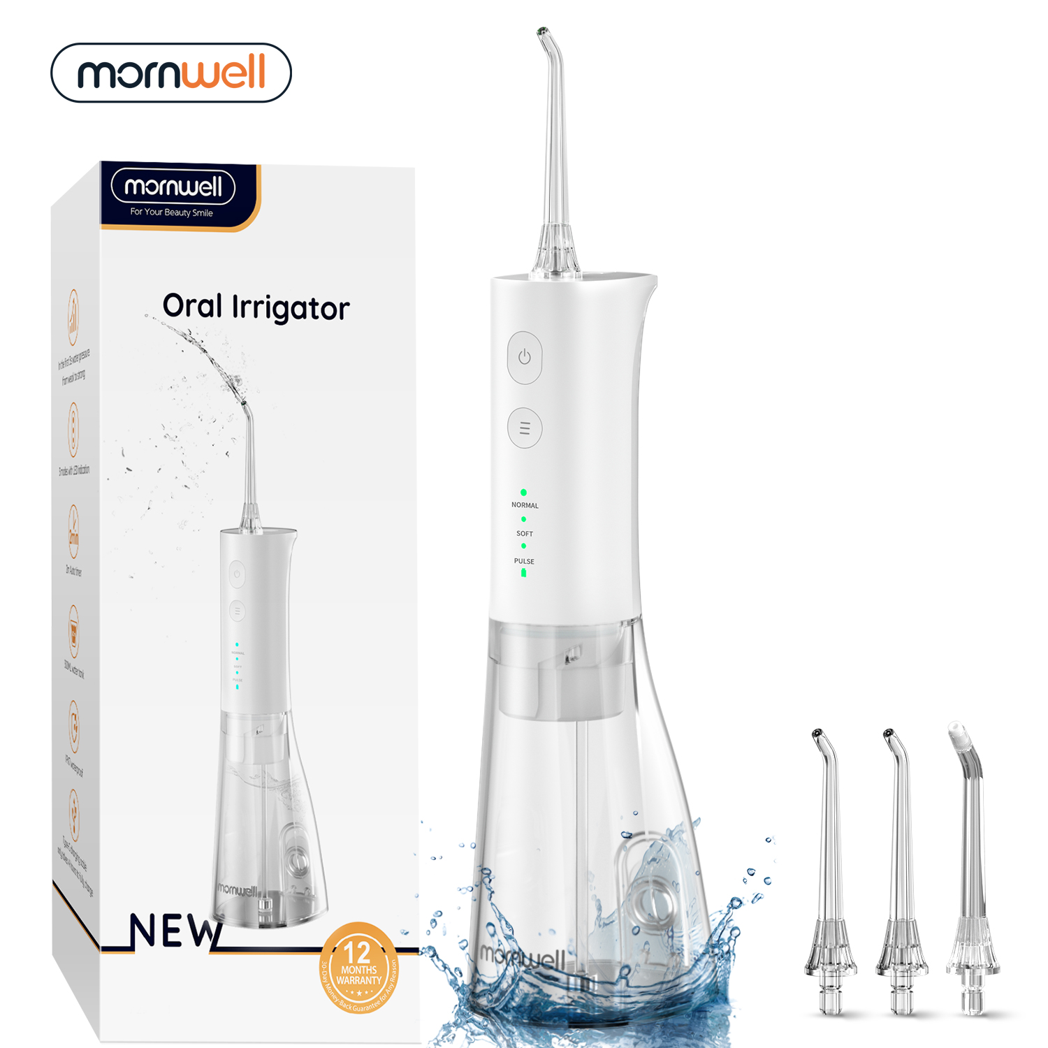 Nuovo Idropulsore Portatile F2 - Water Flosser Cordless recensione e prezzo