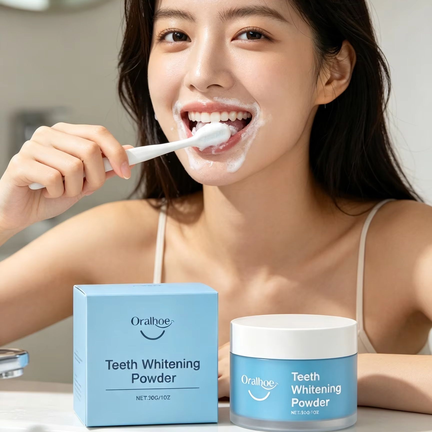 Polvere Dentale Oralhoe per Pu - Teeth Whitening Instant recensione e prezzo