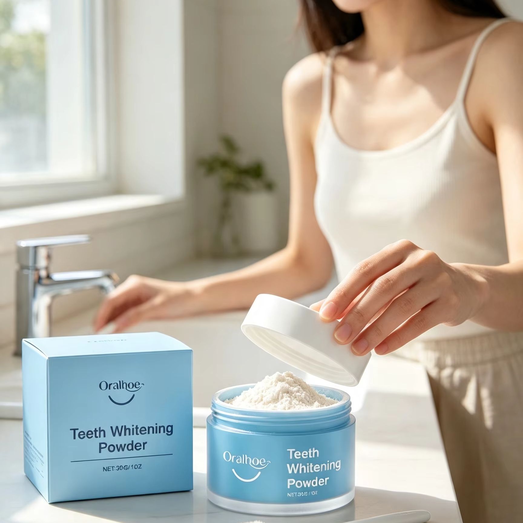 Polvere Dentale Oralhoe per Pu - Teeth Whitening Instant recensione e prezzo