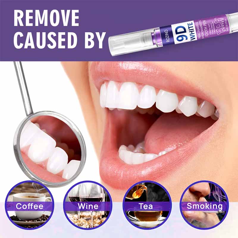ROZINO 9D Penna Sbiancante per - Teeth Whitening Pens recensione e prezzo