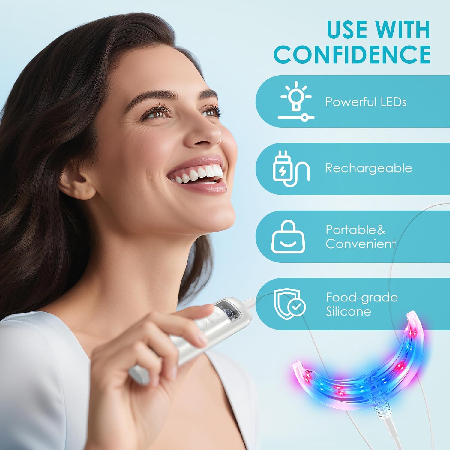 Acceleratore Sbiancante Denti  - Teeth Whitening Led Kit recensione e prezzo
