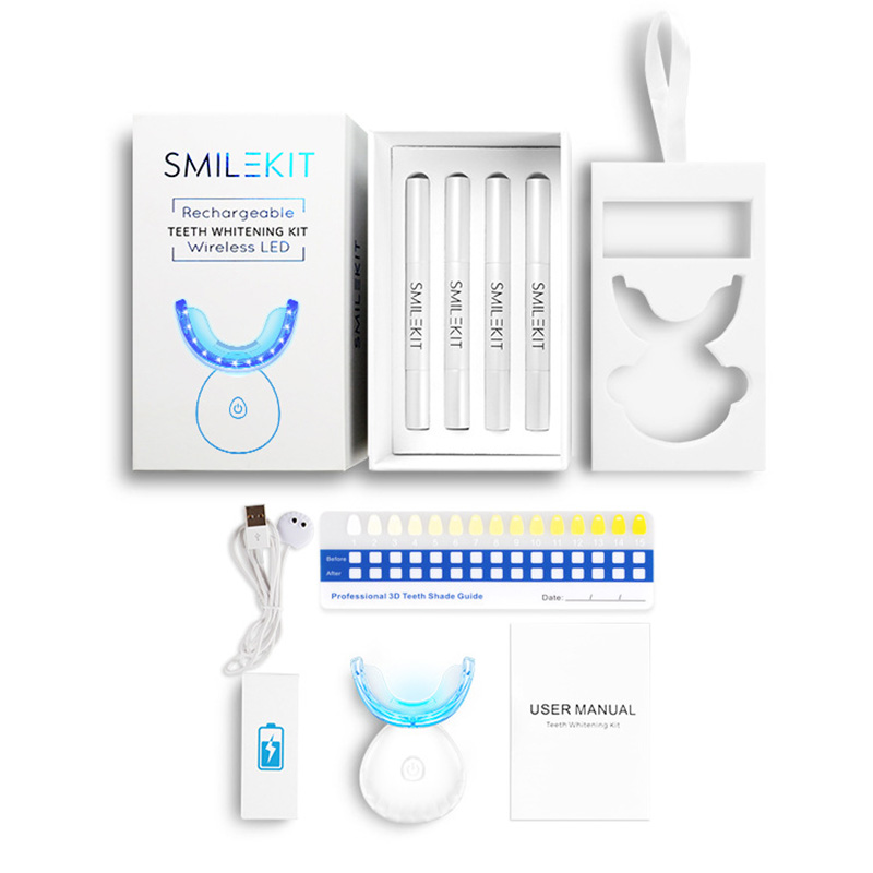 Nuovi kit di gel per sbiancame - Teeth Whitening Led Kit recensione e prezzo