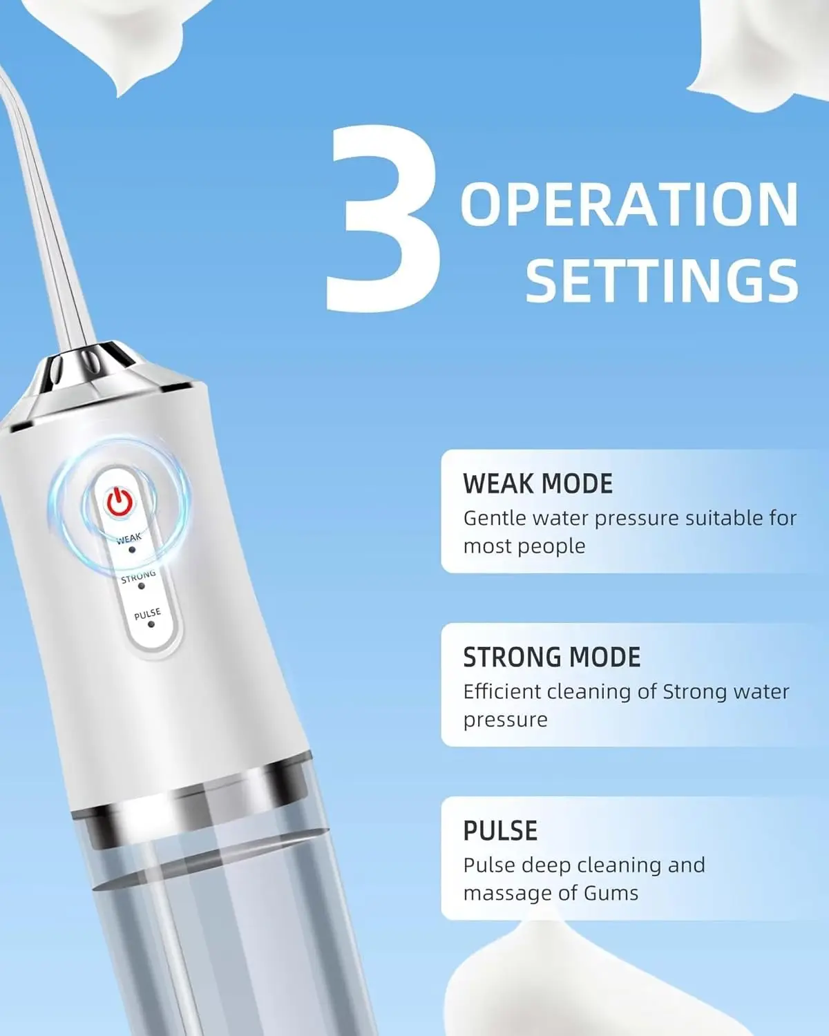 Idropulsore portatile per irri - Water Flosser Cordless recensione e prezzo