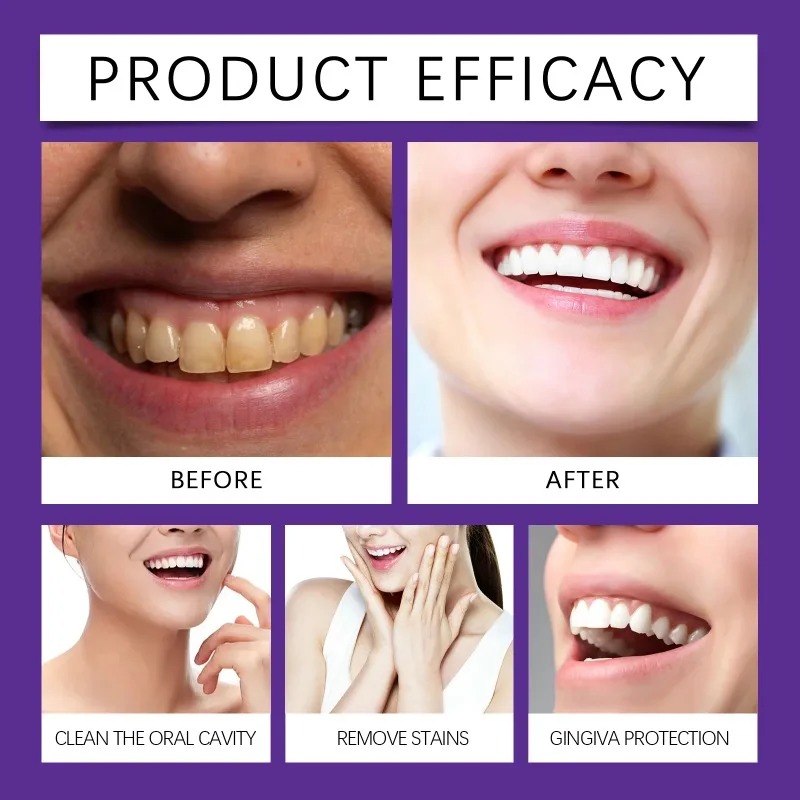 Polvere Minerale Viola per il  - Teeth Whitening Powder recensione e prezzo