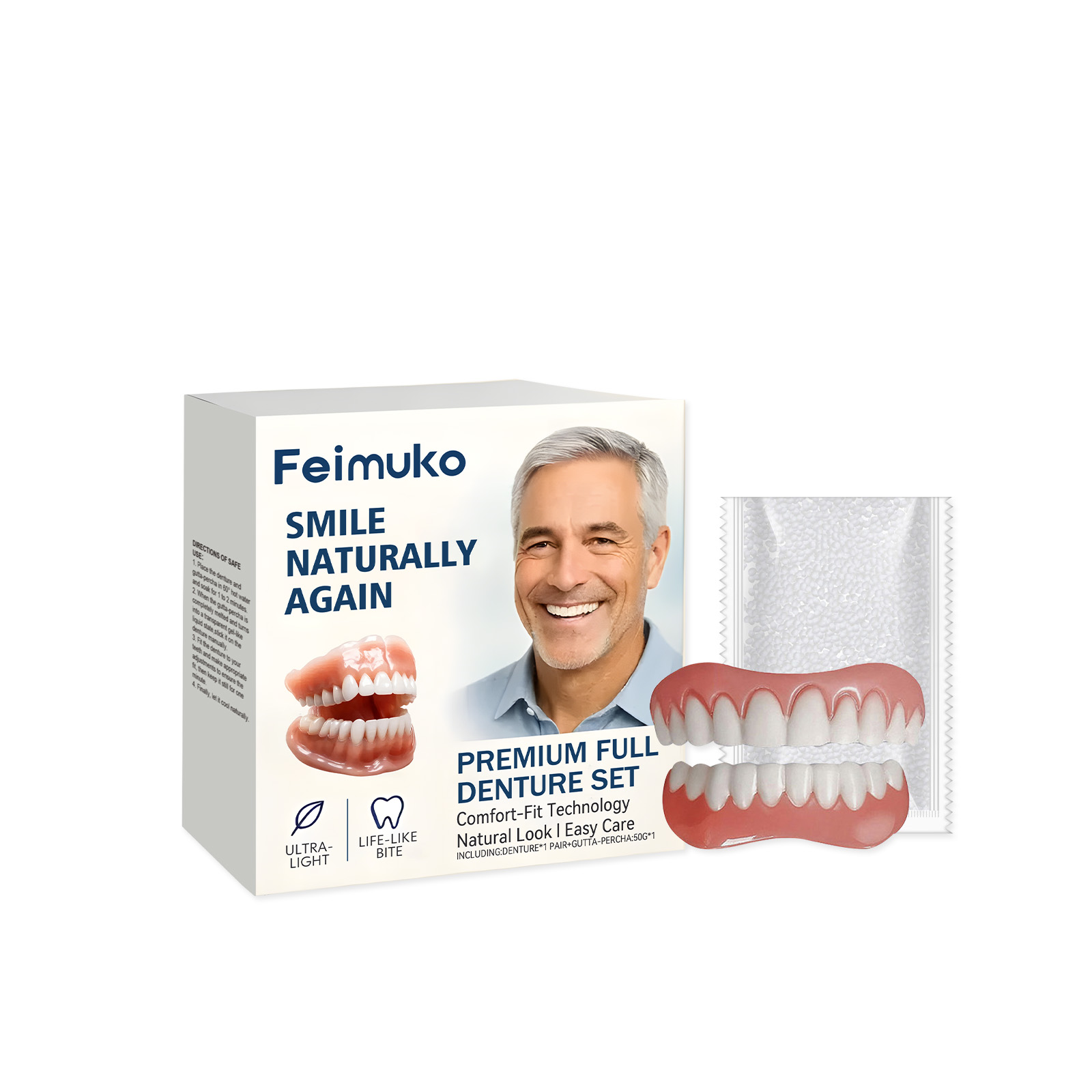 Set Completo di Protesi Dental - Teeth Whitening Instant recensione e prezzo