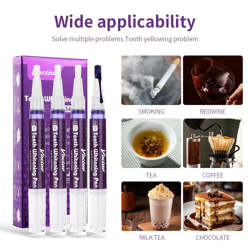 Vaclav V34 Penna gel sbiancant - Teeth Whitening Instant recensione e prezzo